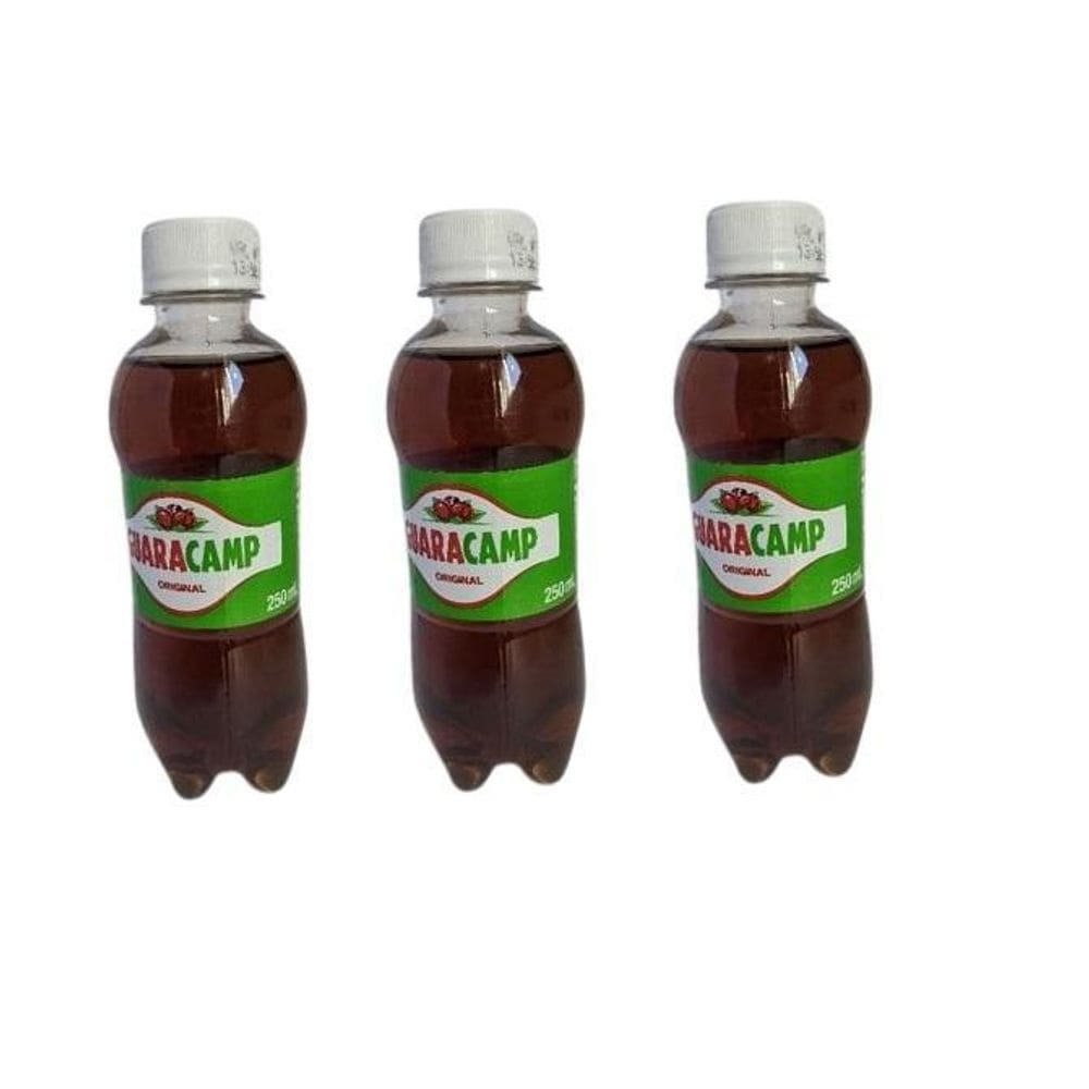 Kit 24 Unidades Guaracamp Garrafinha Guaraná Natural 250Ml