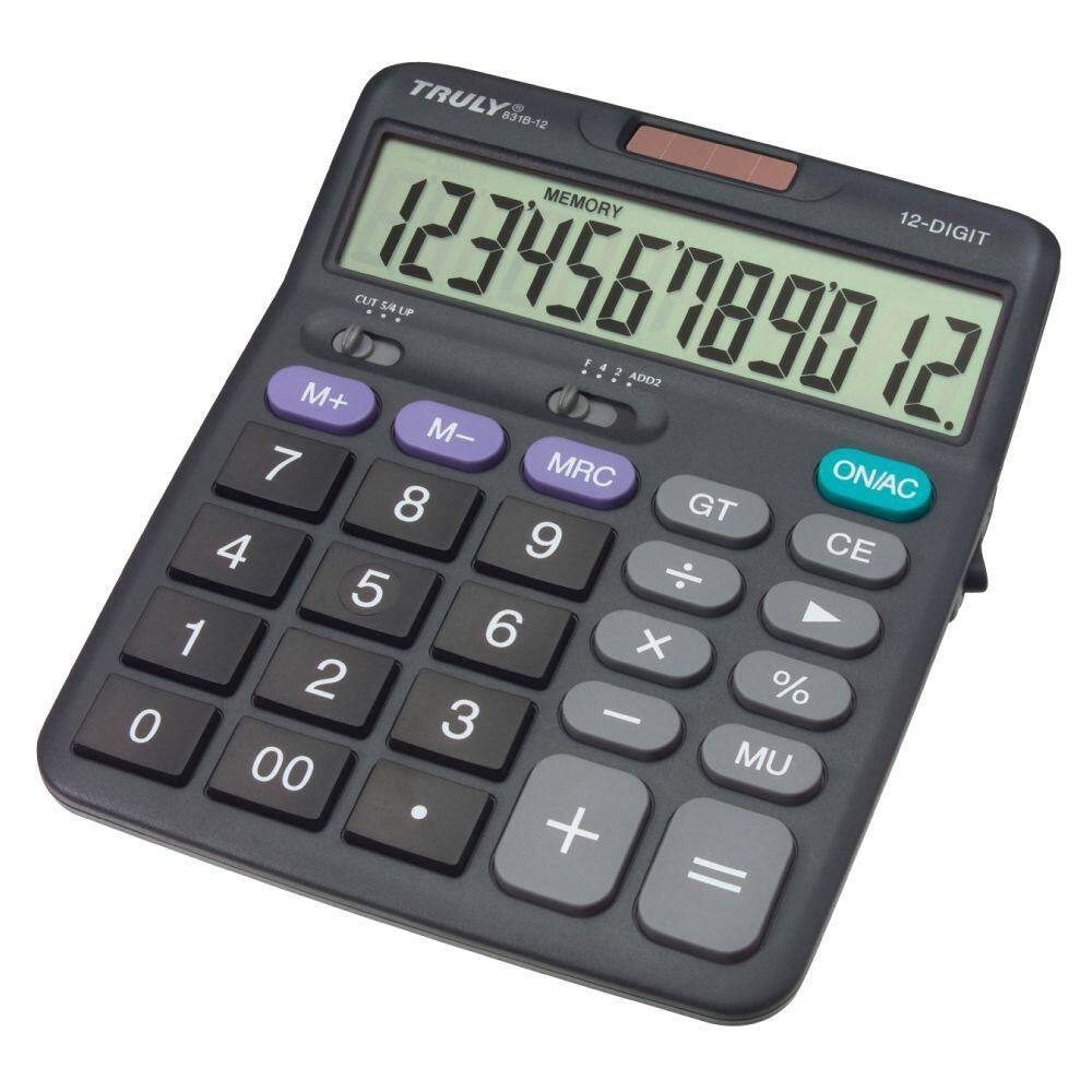 Calculadora De Mesa Truly 831b-12 12 Digitos