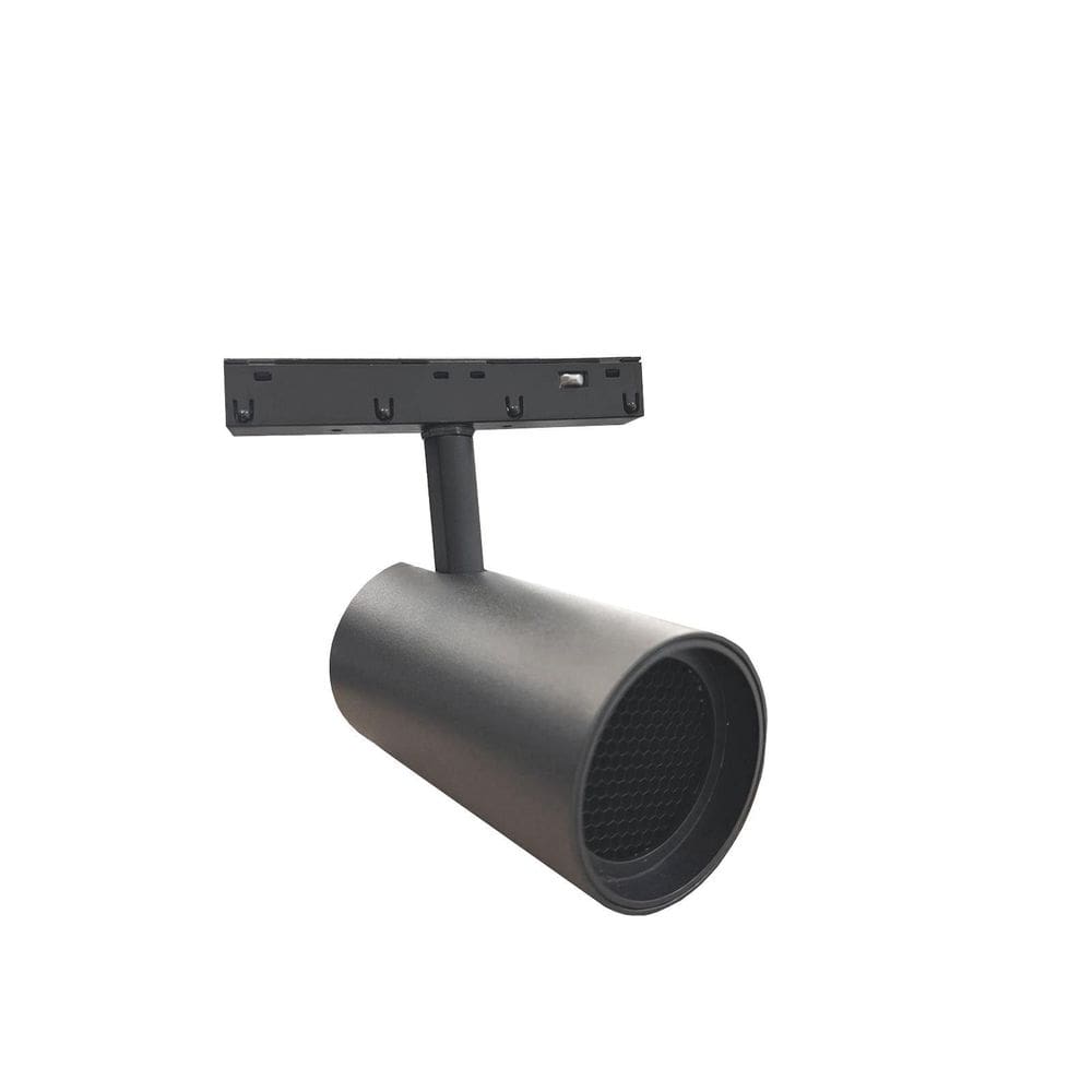 Spot Antiofuscante Para Trilho Magnetico Preto 12W 4000K