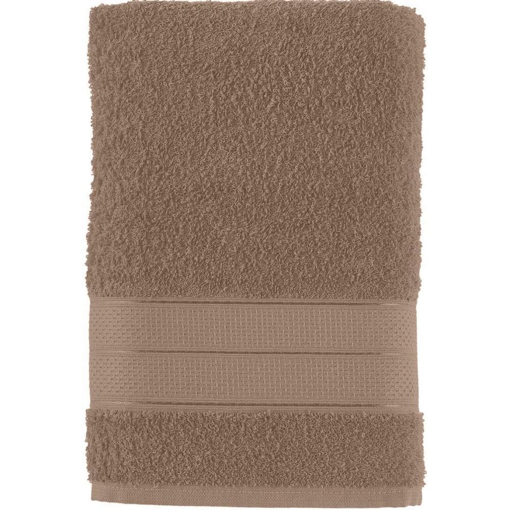 Toalha De Rosto Teka Dry Alice Marrom