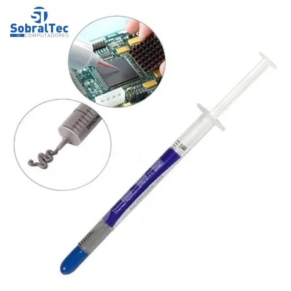 Pasta Térmica Prata Silver 1G Thermal Grease-Hy510