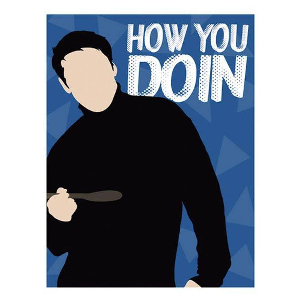 Kit 10 Placas How You Doin 36X46