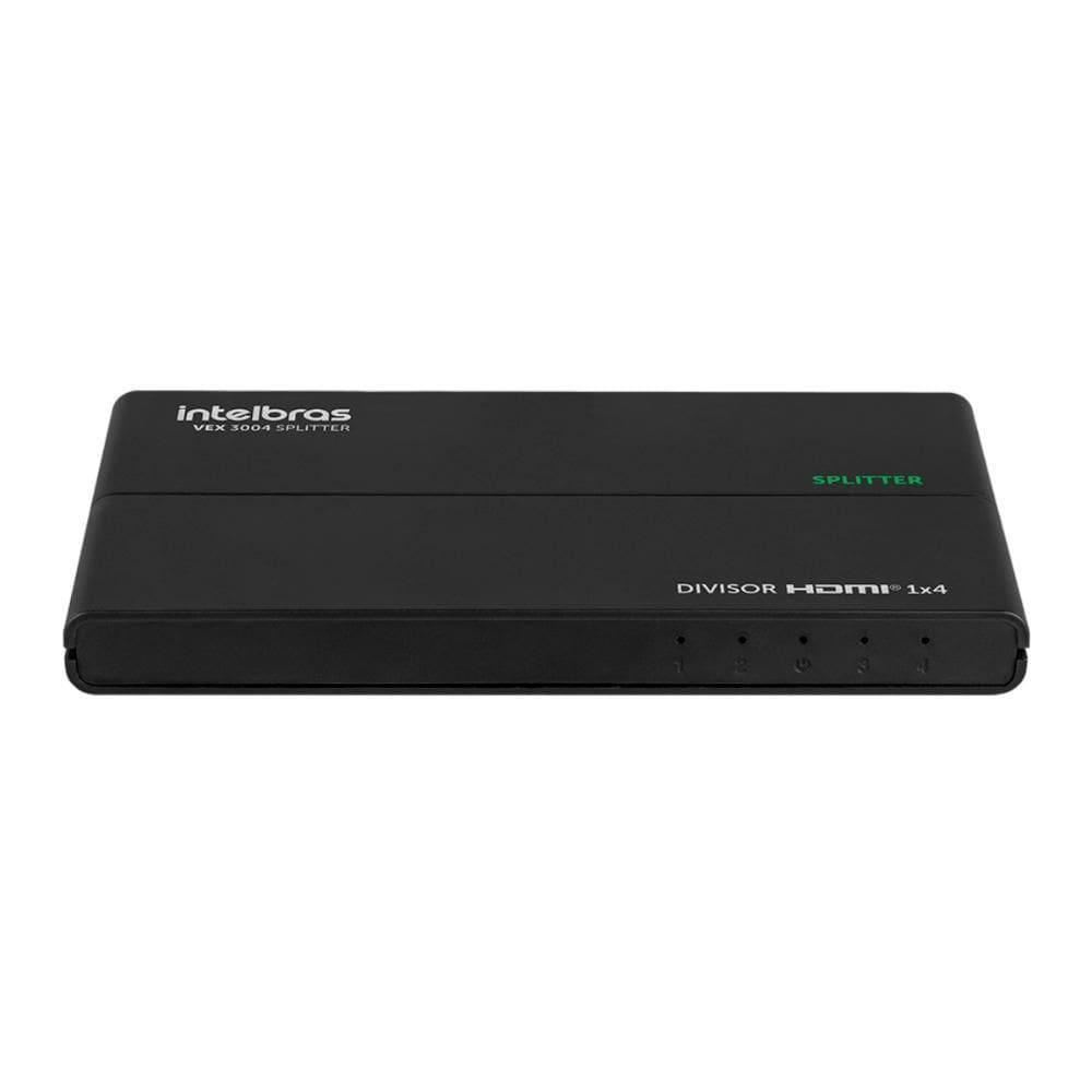 Multiplicador De Vídeo, 4 Saídas Hdmi, Intelbras Vex 3004