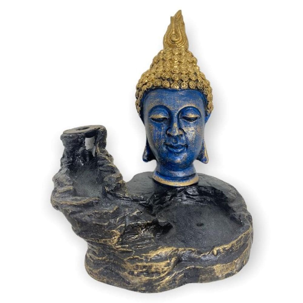 Incensário Buda Ganesha Kuanyn Resina - Escolha O Modelo