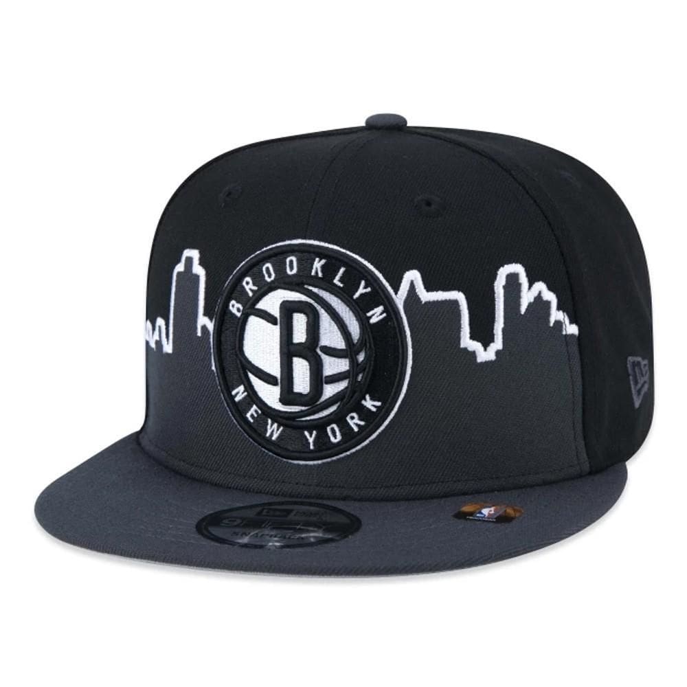 Boné New Era Brooklyn Nets 950 Tip-Off Aba Reta