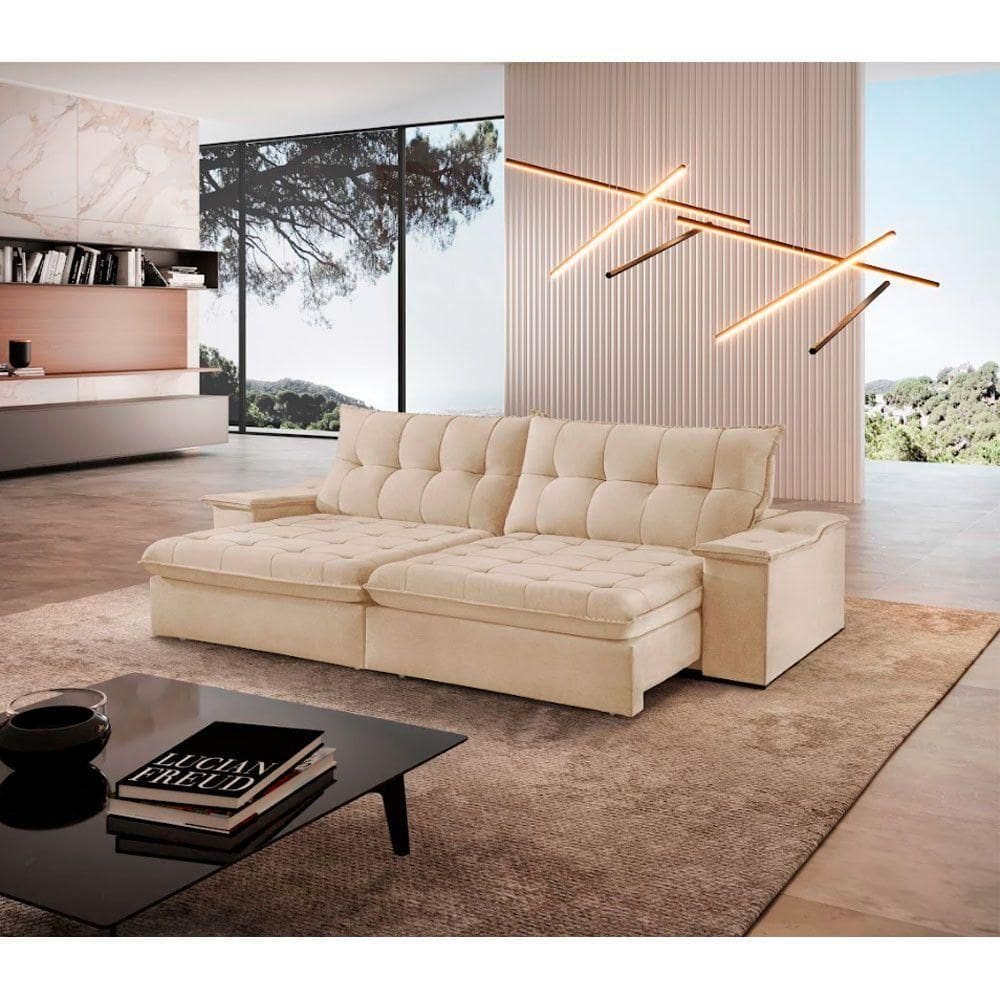 Sofá Lua Linho 02 Módulos 120 Cm B25cm Meu Sofá Online A294 Linho Creme