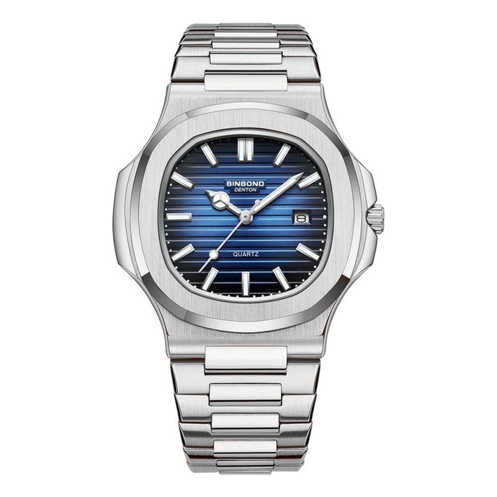 Assista Binbang Parrot Steel Square Waterproof Glowin-the-Dar