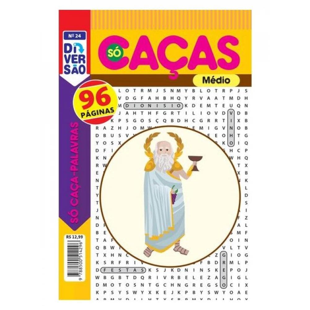 Livro Diversão Só Caça Palavras 24