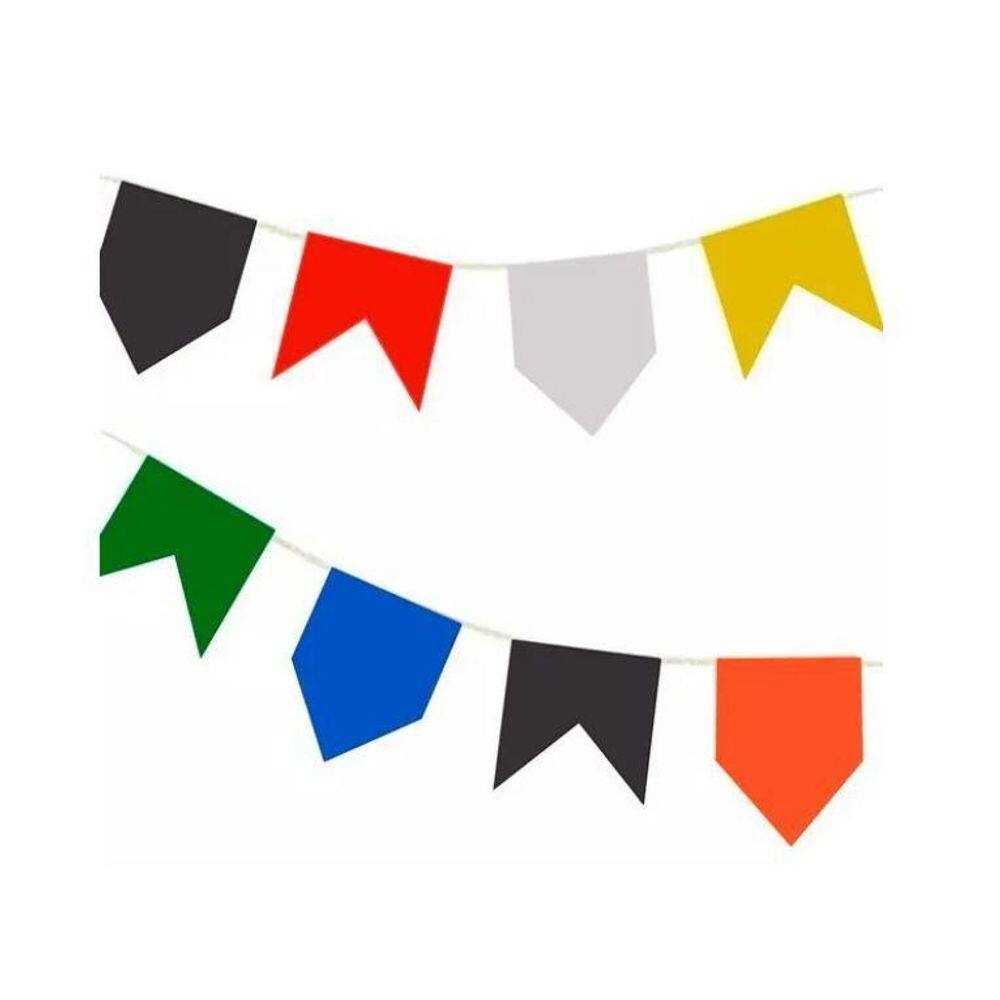 100 Metros Bandeirinha Papel Seda Festa Junina Decoração