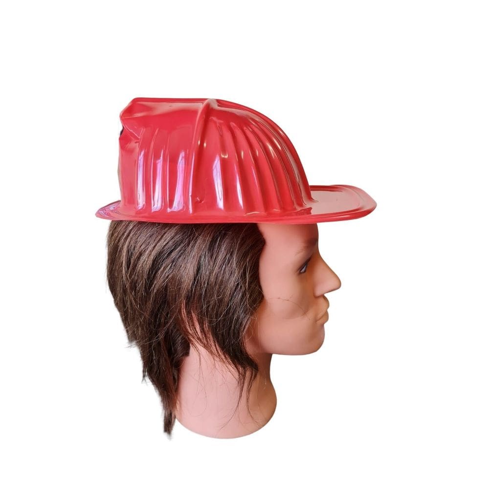 Kit 2Un Chapéu Bombeiro Capacete Fantasia Infantil E Adulto