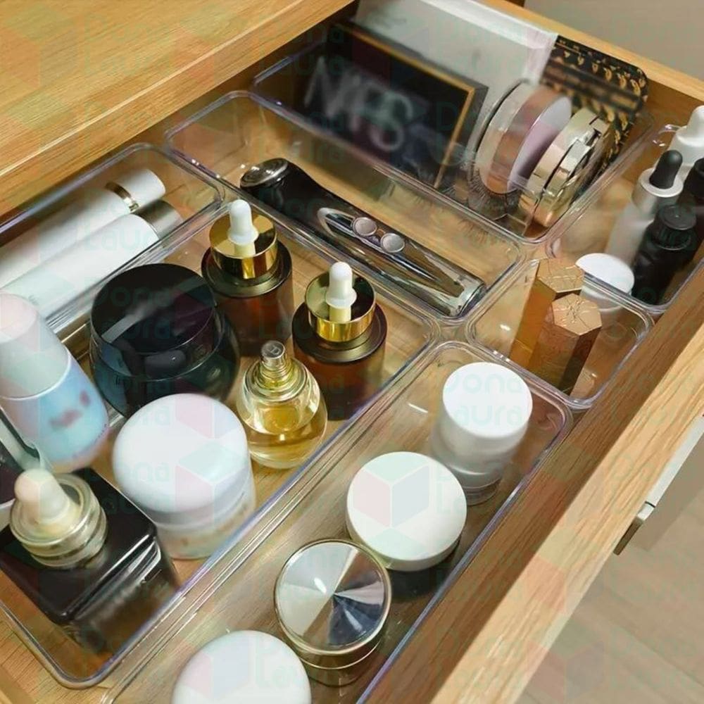 1 Organizador Modular Ideal Escritorio Mesa Quartos Cozinha