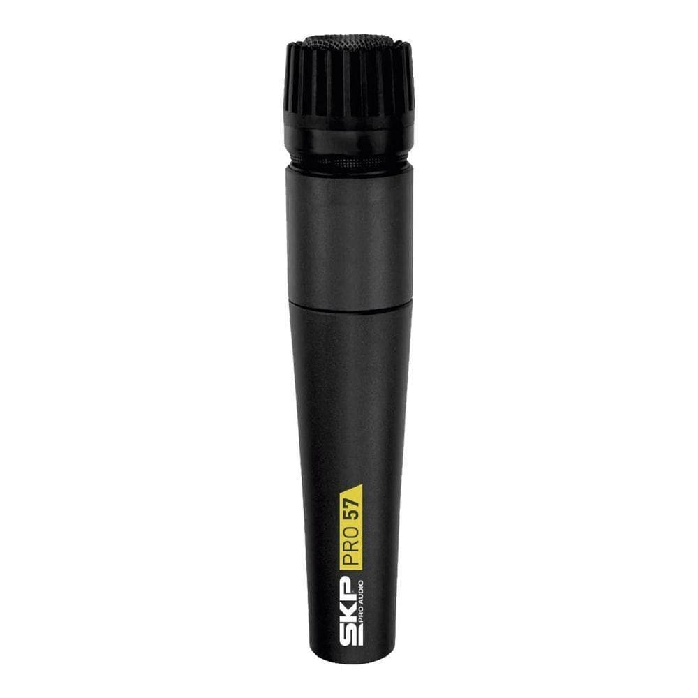 Microfone Com Fio Profissional, Acompanha Cabo 5 Metros Pro-57