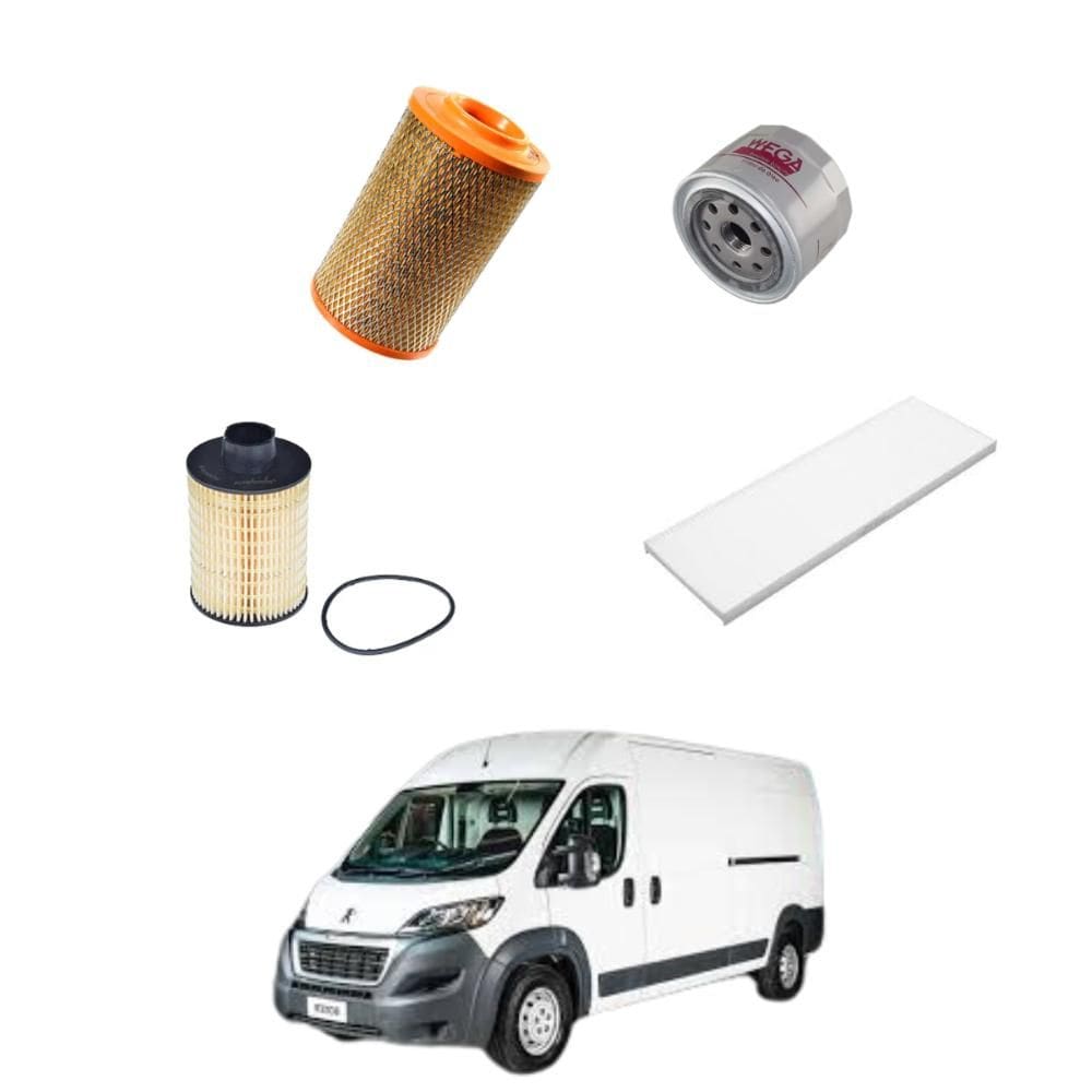 Kit Filtro Troca Óleo Peugeot Boxer 2009 A 2018 WKU480 Wega