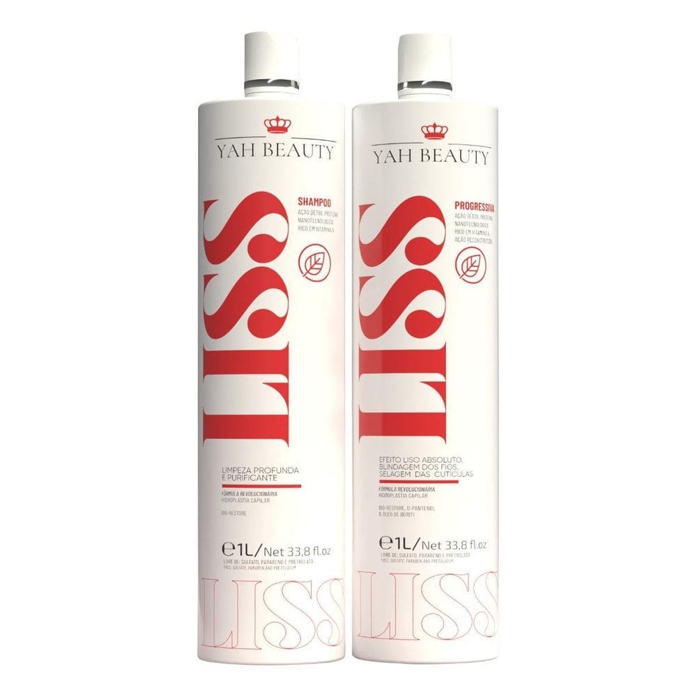 Kit Escova Progressiva Selagem Profissional Tratamento Liss