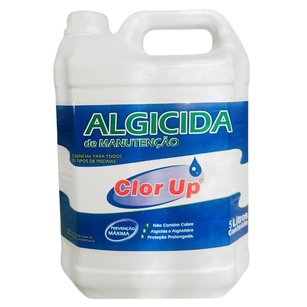 Algicida De Manutenção Para Tratamento De Piscinas Galão 5L