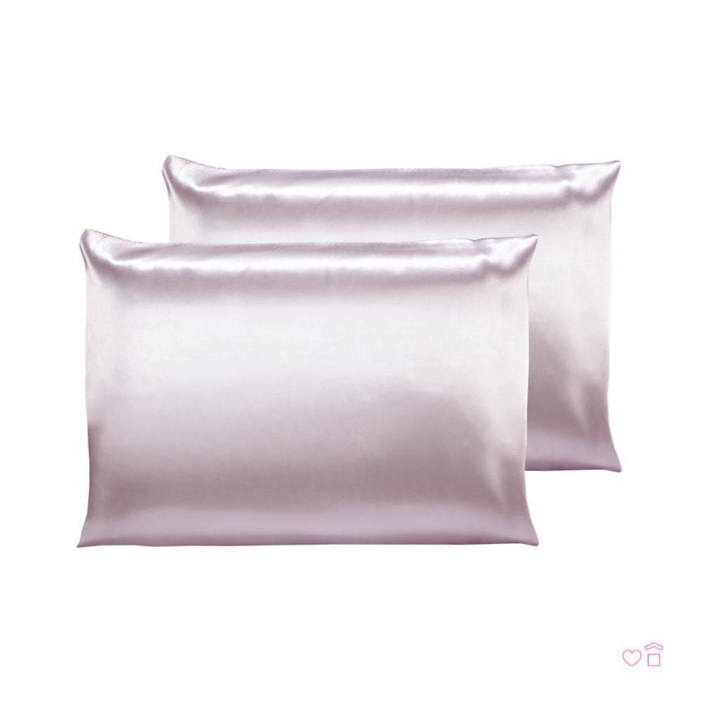 Kit 02 Fronhas De Cetim Antifrizz 50X70 Cabelo Rosê