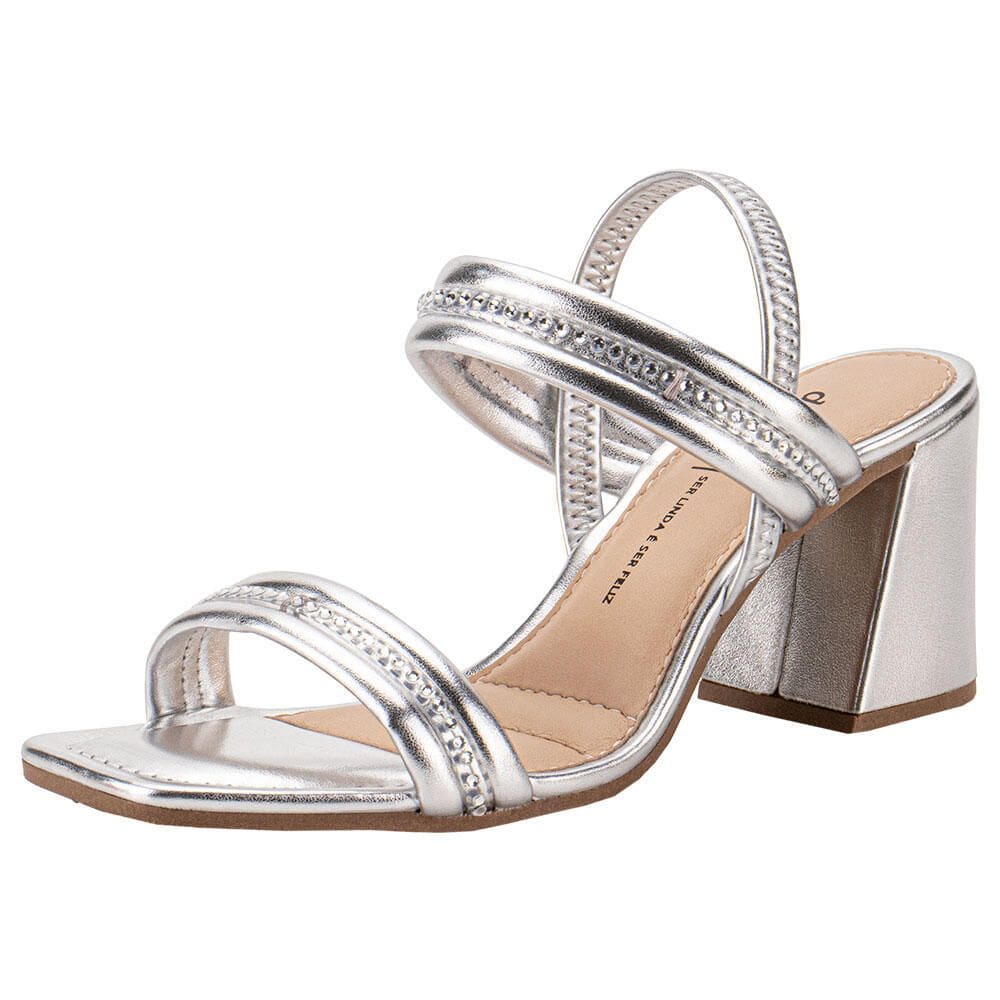 Sandália Feminina Salto Grosso Dakota Y8391