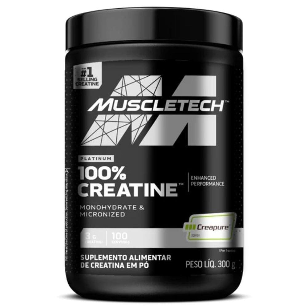 Platinum 100% Creatine Creapure 300G - Muscletech