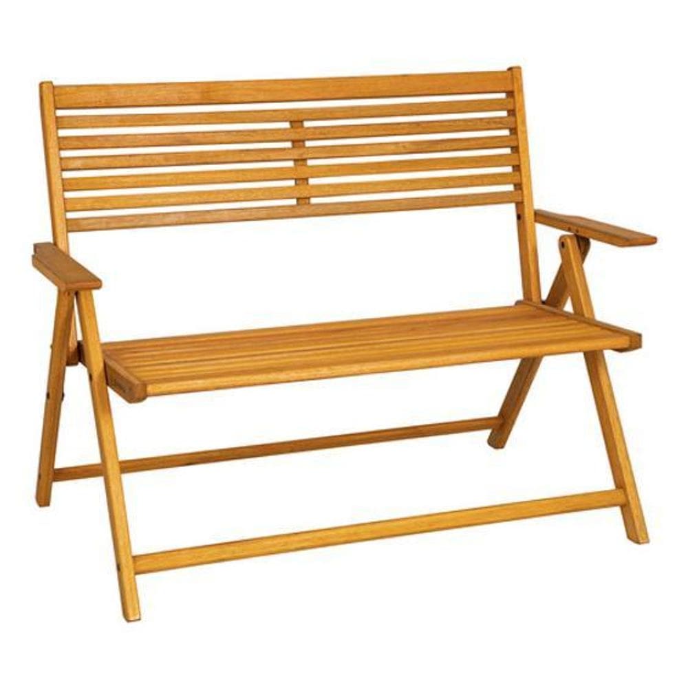 Banco De Jardim 2 Lugares 91X118X70Cm - Naterial