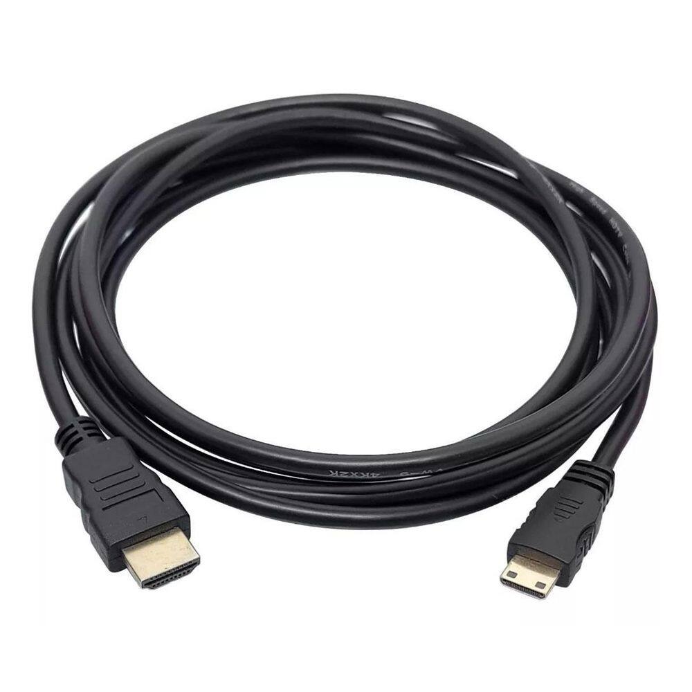 Cabo Mini Hdmi 3 Metros X Sony Handycam Hdr-Pj600 Compatível