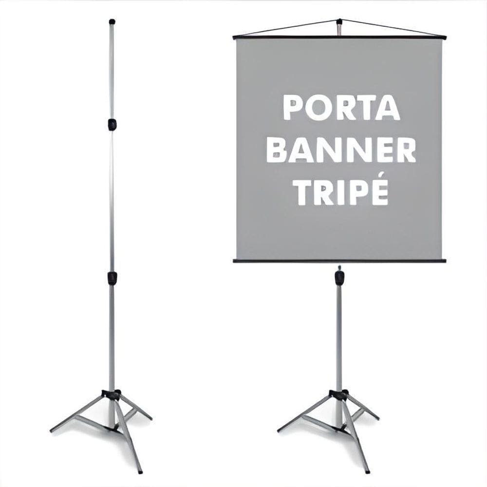 Tripe Para Banner 1,80 Altura Pedestal
