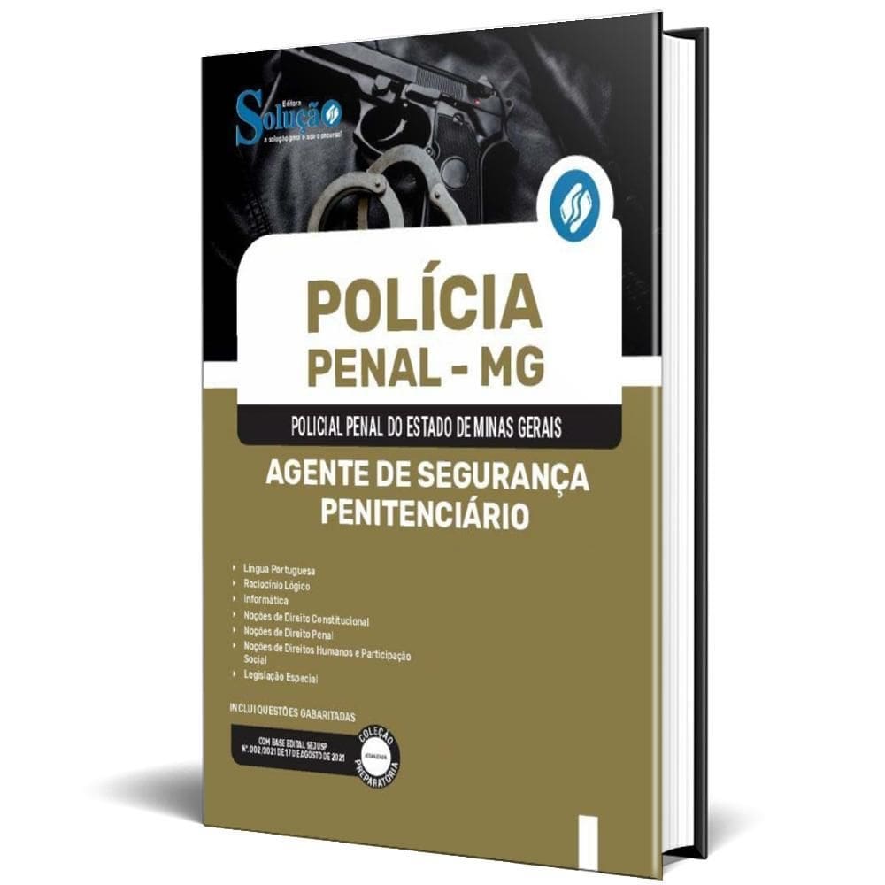 Apostila Polícia Penal Mg 2024 Agente Segurança