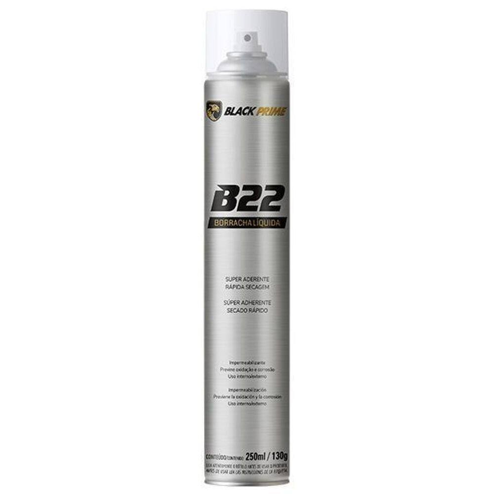Borracha Liquida B22 Black Prime Preta 250Ml