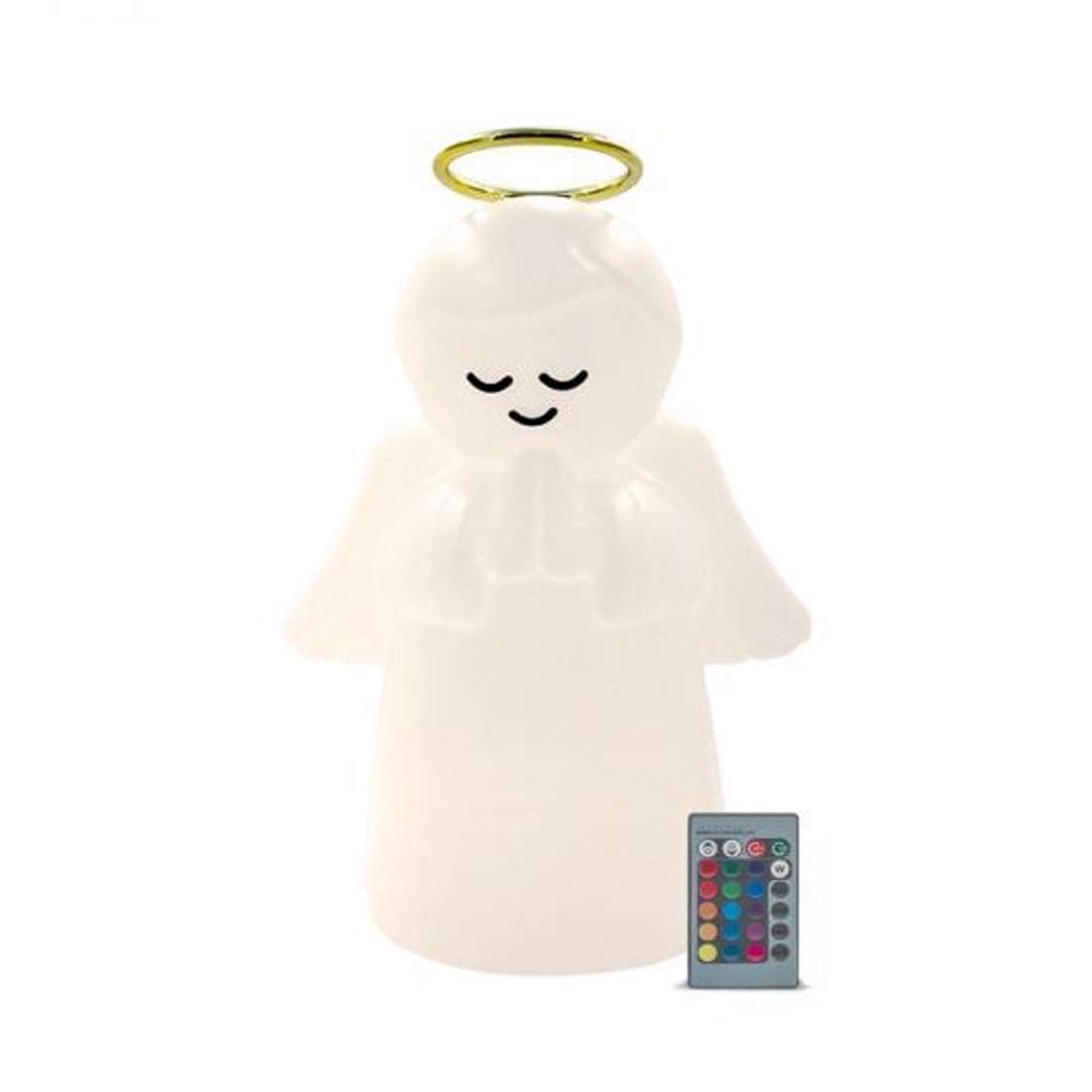 Luminária Anjo Led Rgb Com Fio