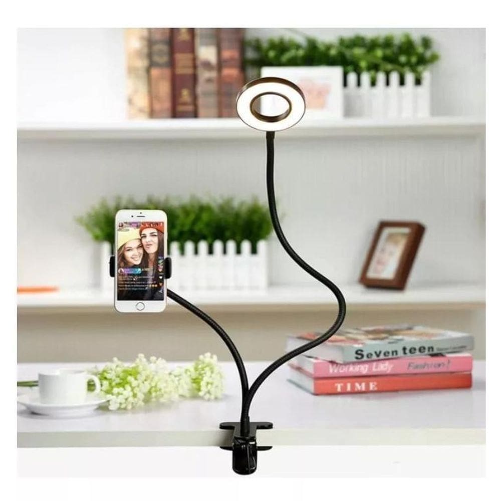 Iluminador Ring Light Led Live Stream Profissional 2X1 Pro