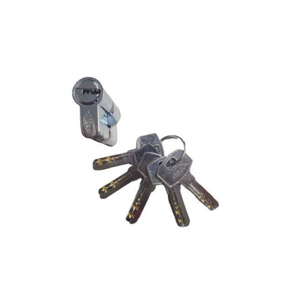 Fechadura Rolete Alta Segurança 4410 Inox Cilindro 12 Cm