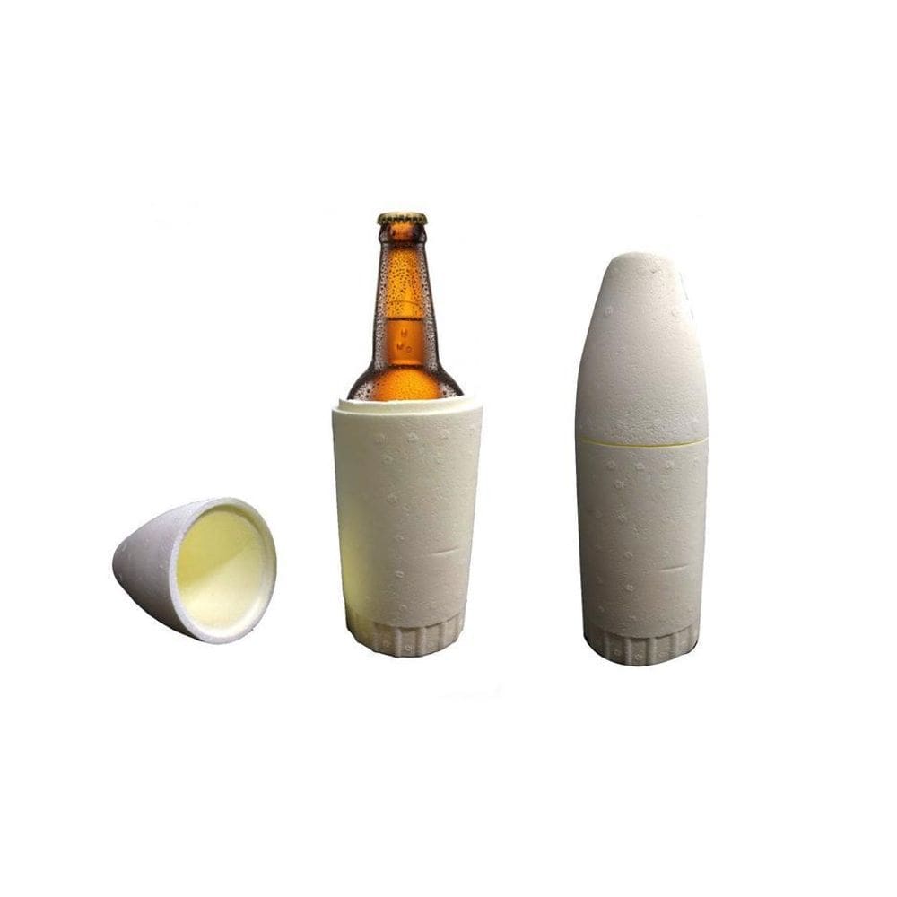 Porta Garrafa Cerveja Litrão Camisinha 1 Litro Termico Kit