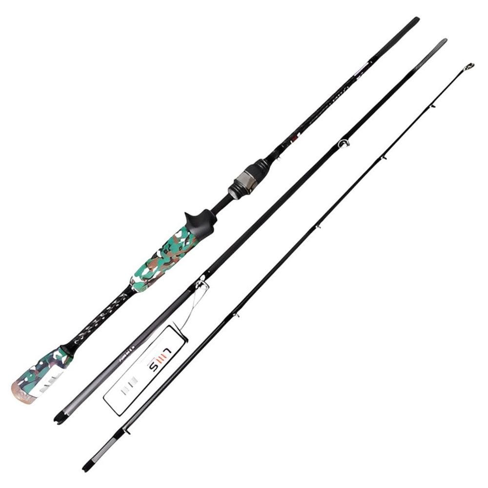 Vara Para Pesca Carretilha Lumis Tunizza 5.8 1,72m 6-17lbs IM8 Com Capa 3 Partes