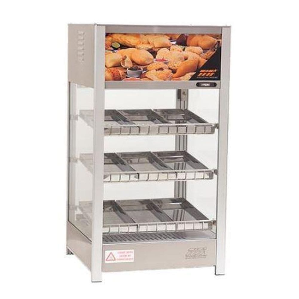 Estufa De Salgados Reta Tripla 3 Andares 09 Bandejas