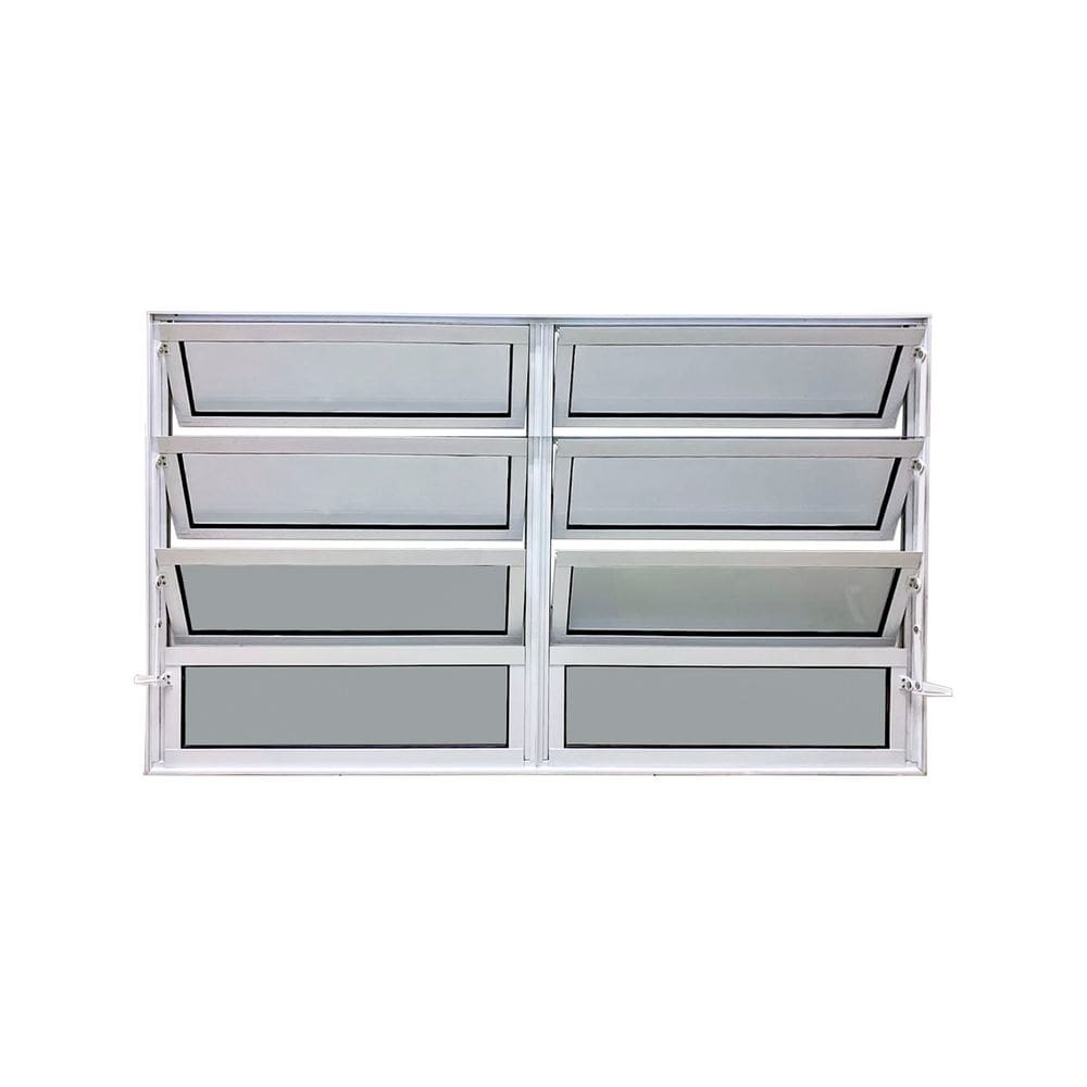 Vitro Basculante 2 Seções Branco 80x120 Linha 25 Jade