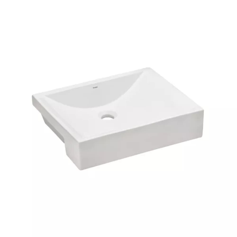 Cuba Semi Encaixe 49X40cm Incepa Pacific Branco 1630270017100
