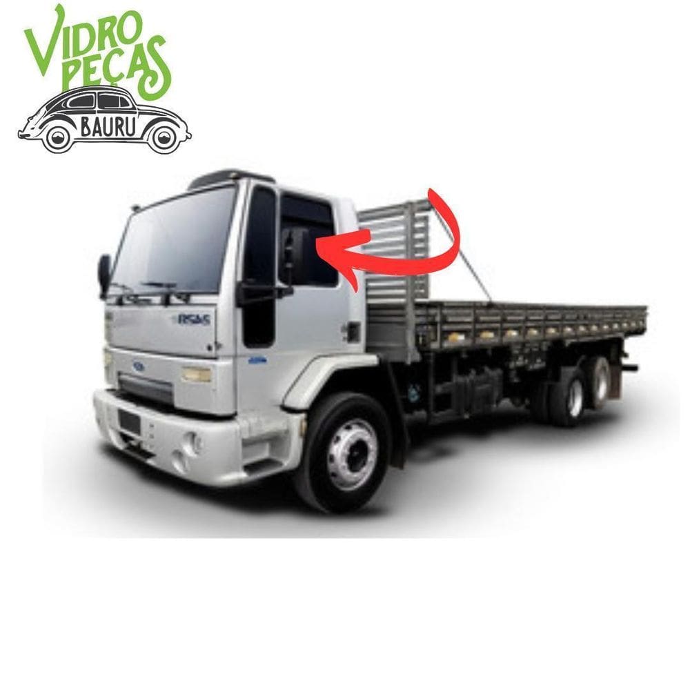 Vidro Porta Esquerda Incolor Caminhao Ford Cargo Ate 2010