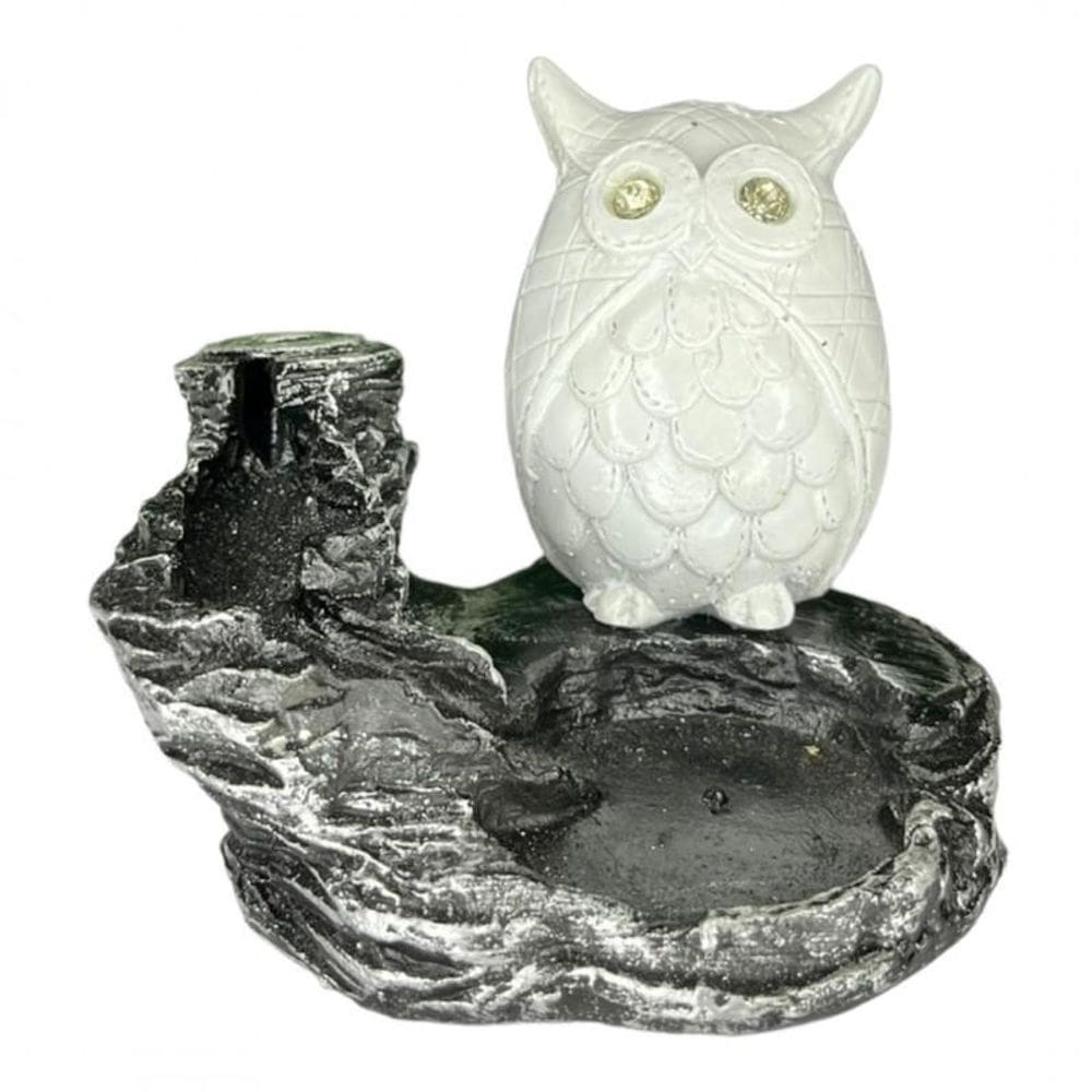 Incensário Cascata Om Lakshmi Gaya Resina- Escolha O Modelo