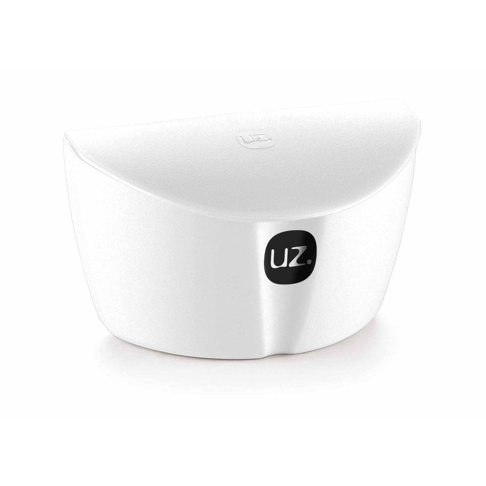 Saleiro De Cozinha Bancada Bpa Free Com Tampa Uz Branco