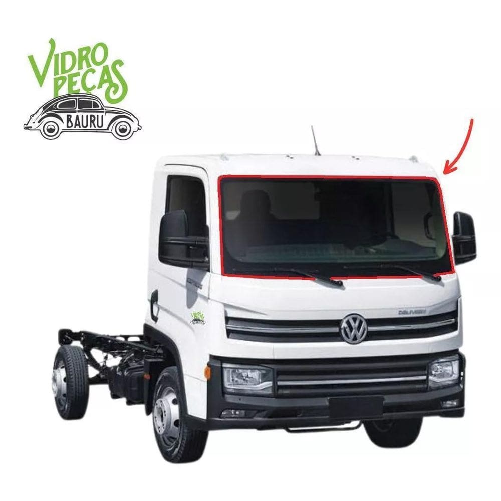 Borracha Parabrisa Caminhao Vw Delivery Phevos Apos 2018