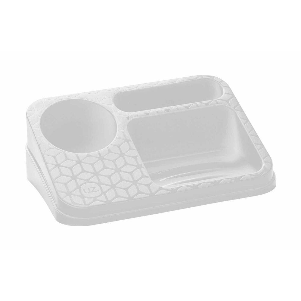 Organizador De Pia Para Detergente Esponja Cozinha Uz Branco