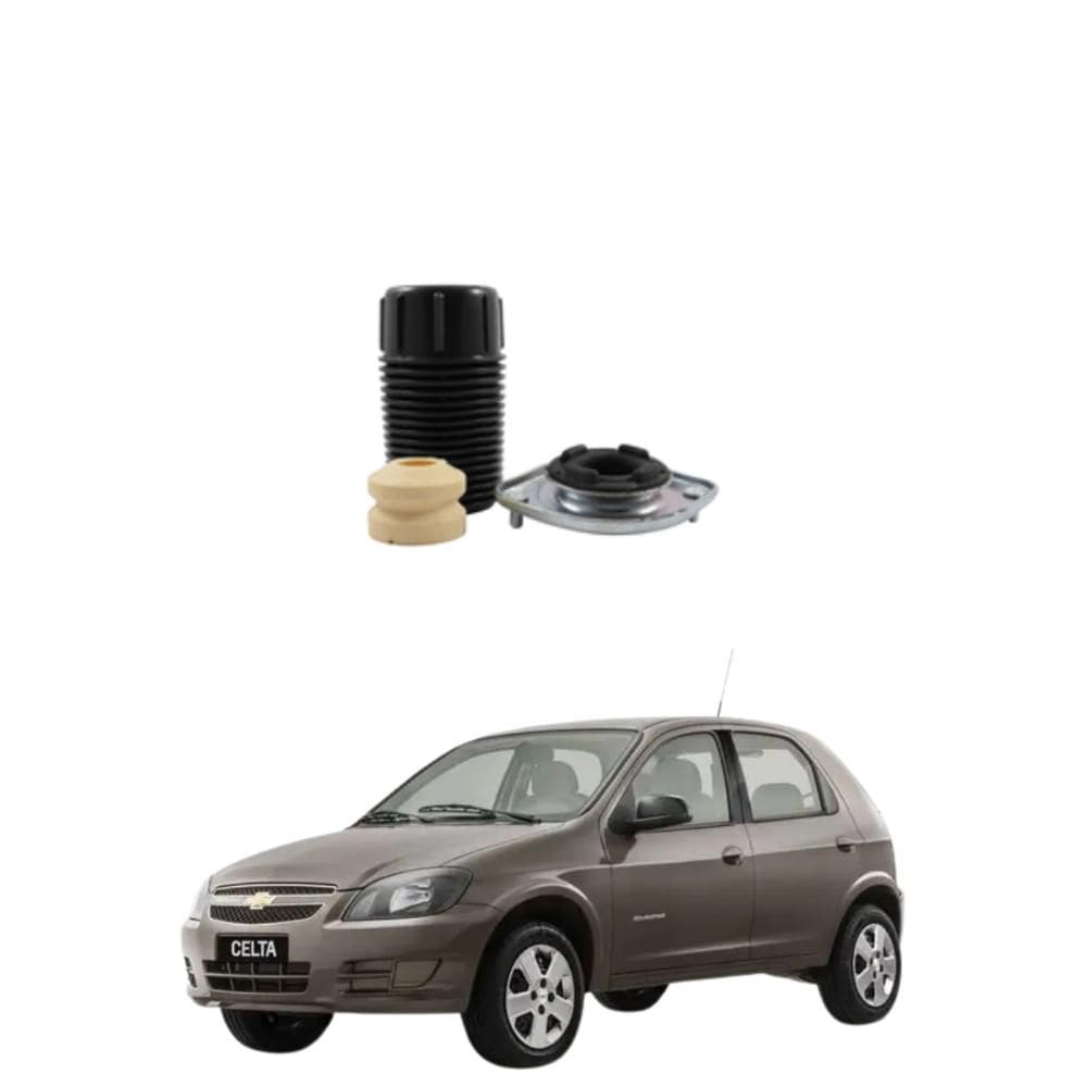 Kit Amortecedor Celta 2000 A 2016 SK324S Sampel