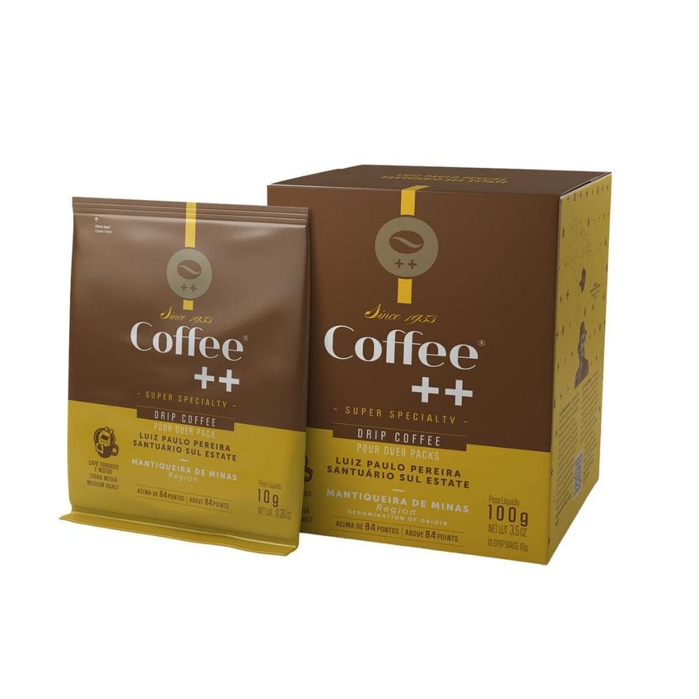 Drip Coffee, Mantiqueira De Minas, Café Coffee++, 10 Sachês