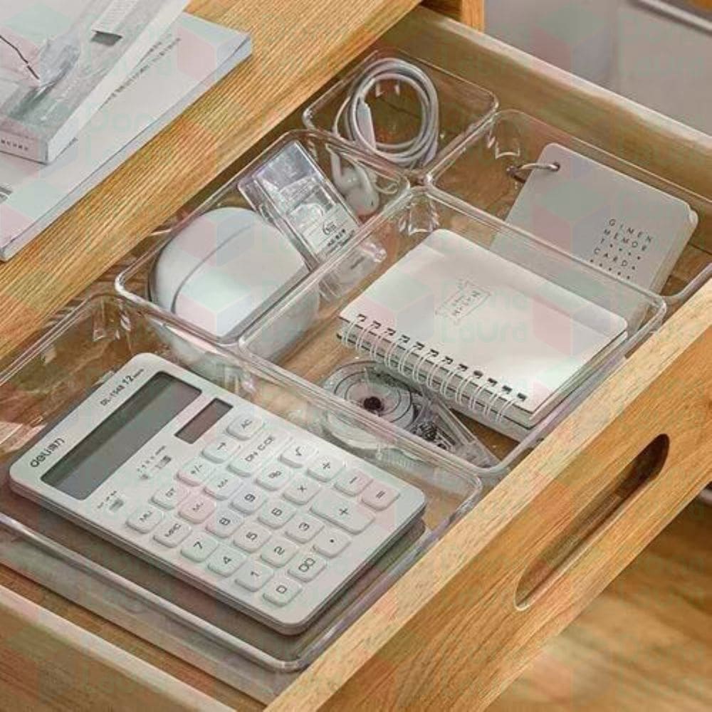 3 Organizadores Modular Ideal Escritorio Mesa Quarto Cozinha