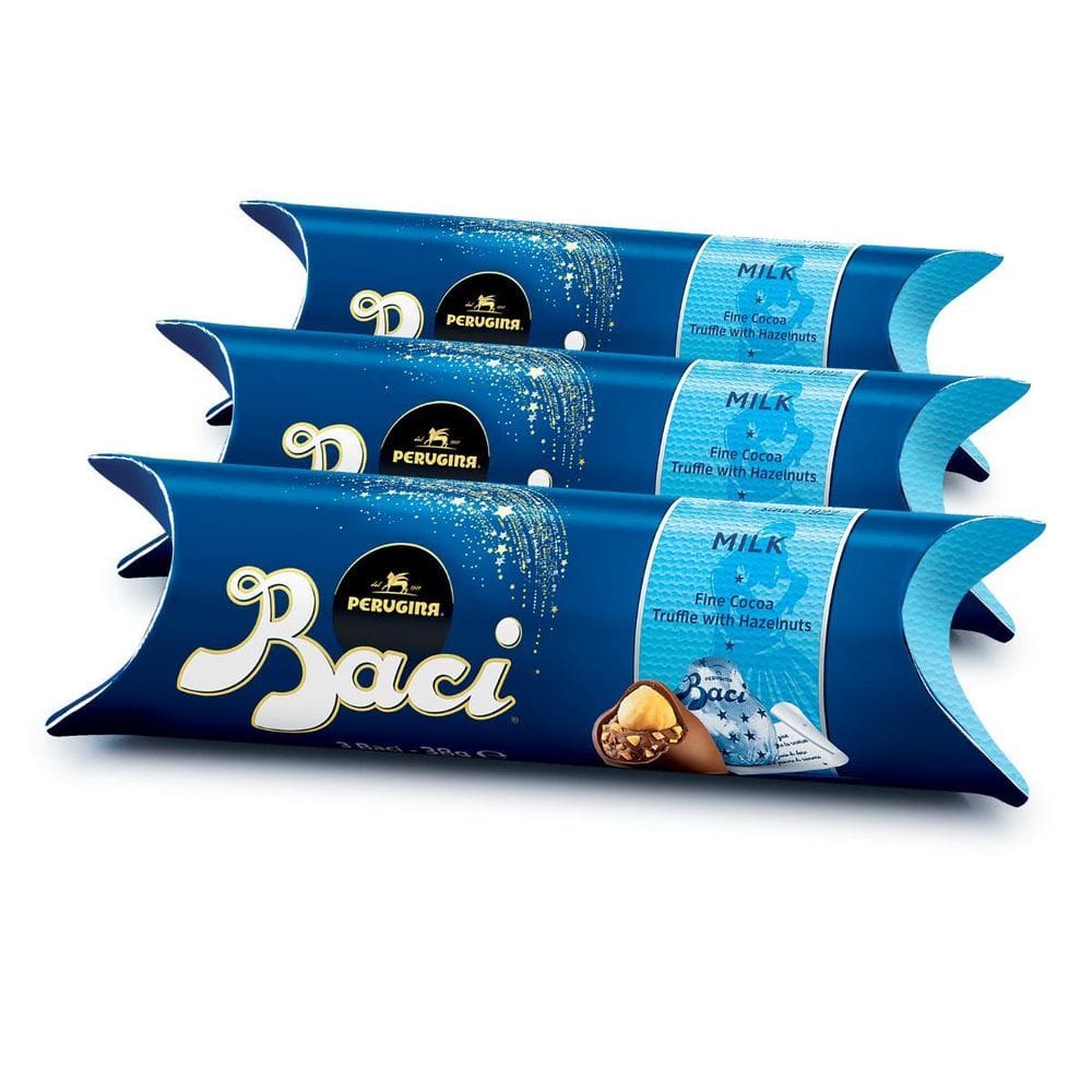 Chocolate Italiano Bombom Leite Baci Perugina 3 Caixas 37G