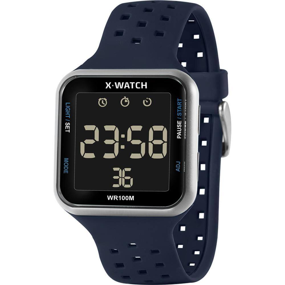 Relogio X-Watch Digital Masculino Quadrado Xgppd092W Pxdx