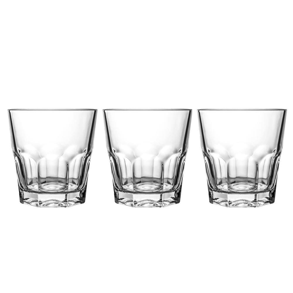 Conjunto 3 Copos Vidro Casual 300Ml Class Home