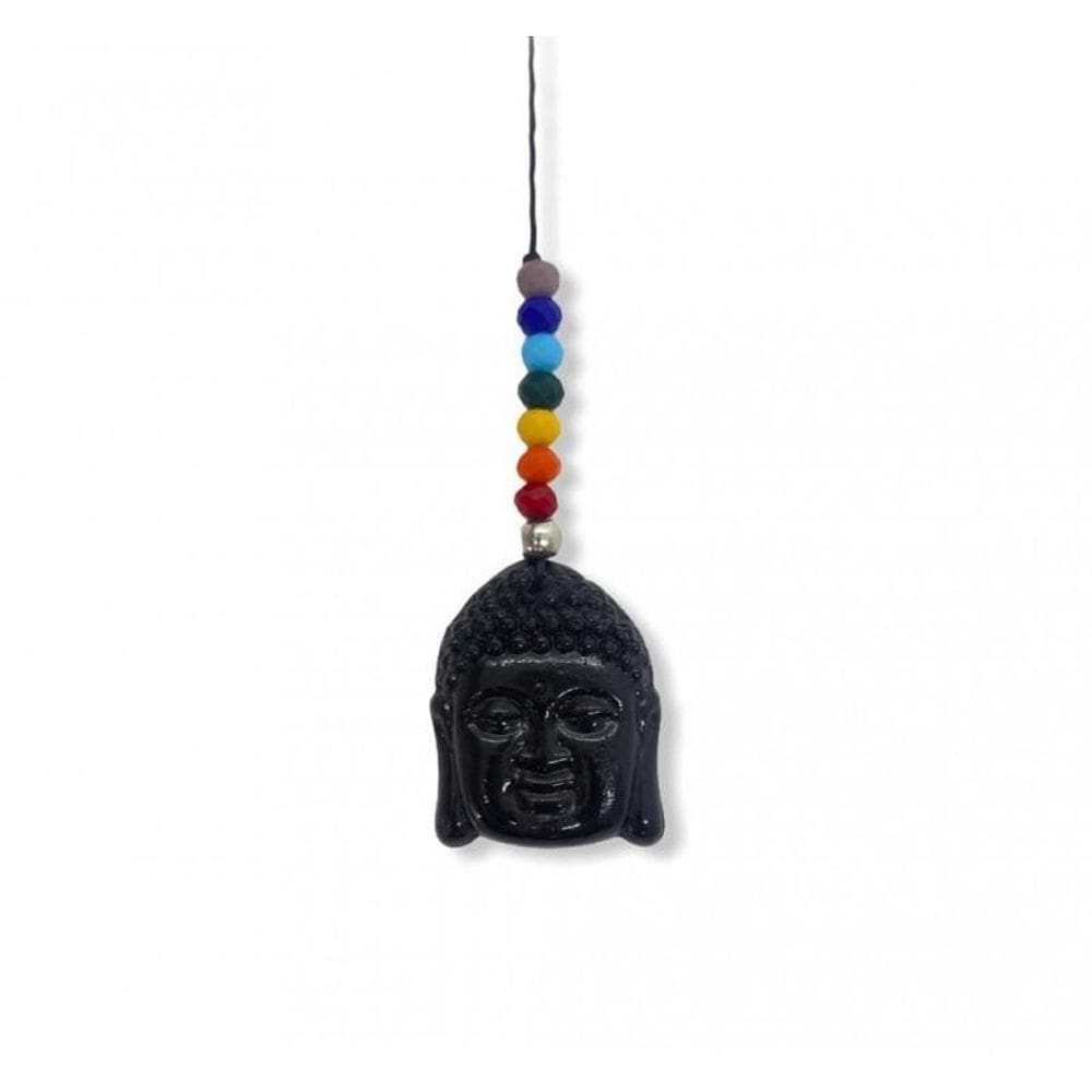 Buda Feng Shui 7 Contas Color Para Pendurar - Escolha A Cor