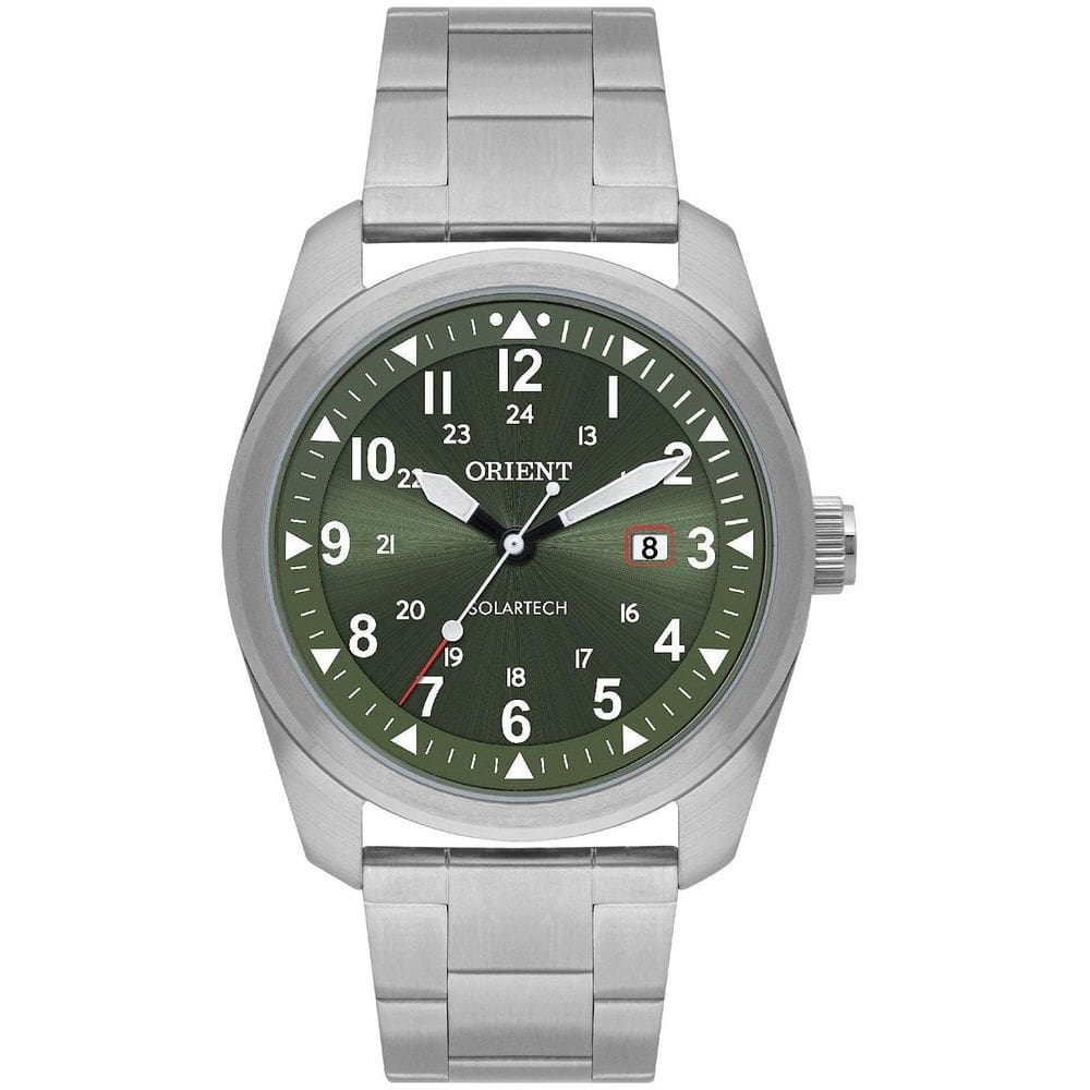 Relógio Orient Masculino Prateado Mbss1447 E2Sx