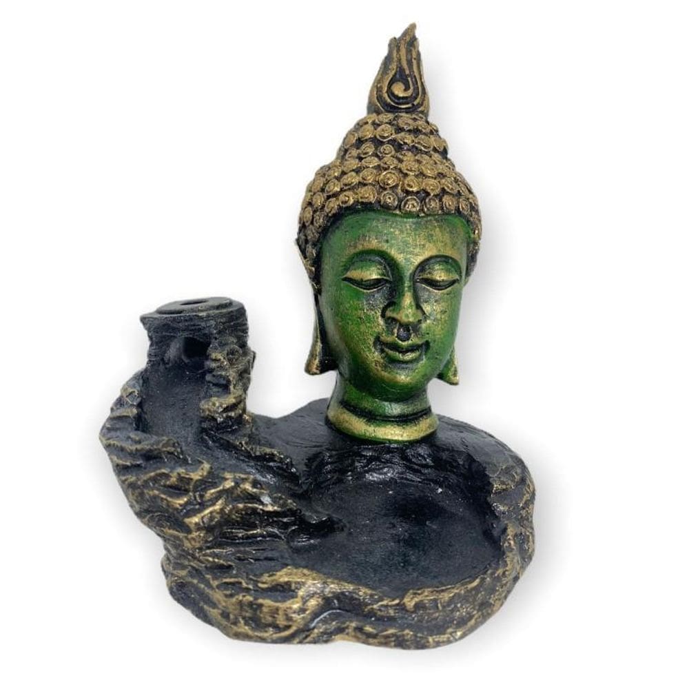 Incensário Buda Ganesha Kuanyn Resina - Escolha O Modelo
