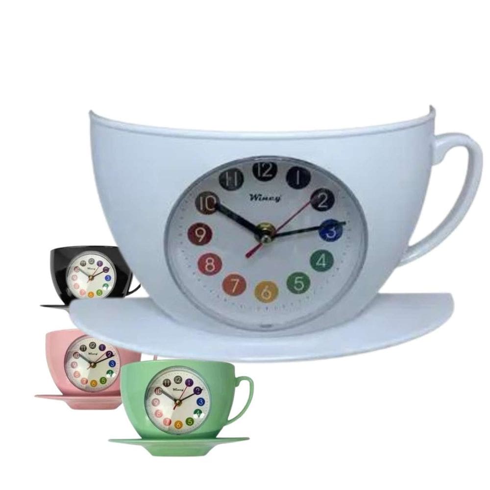 Relógio de Parede Wincy Decorativo Silencioso Criativo para Cozinha Chicara PDA02070